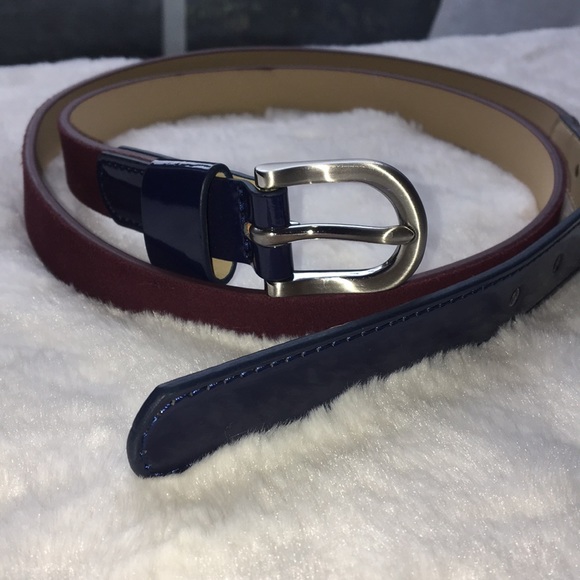 Bundle of LOFT Suede Skinny Belts Sz Large (L) - Picture 4 of 13